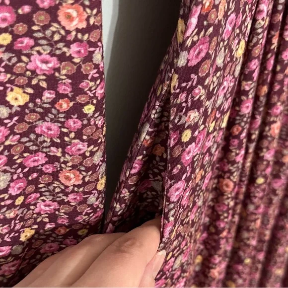 NWT LoveShackFancy Poeta Fit and Flare Floral Dress - Picture 9 of 13